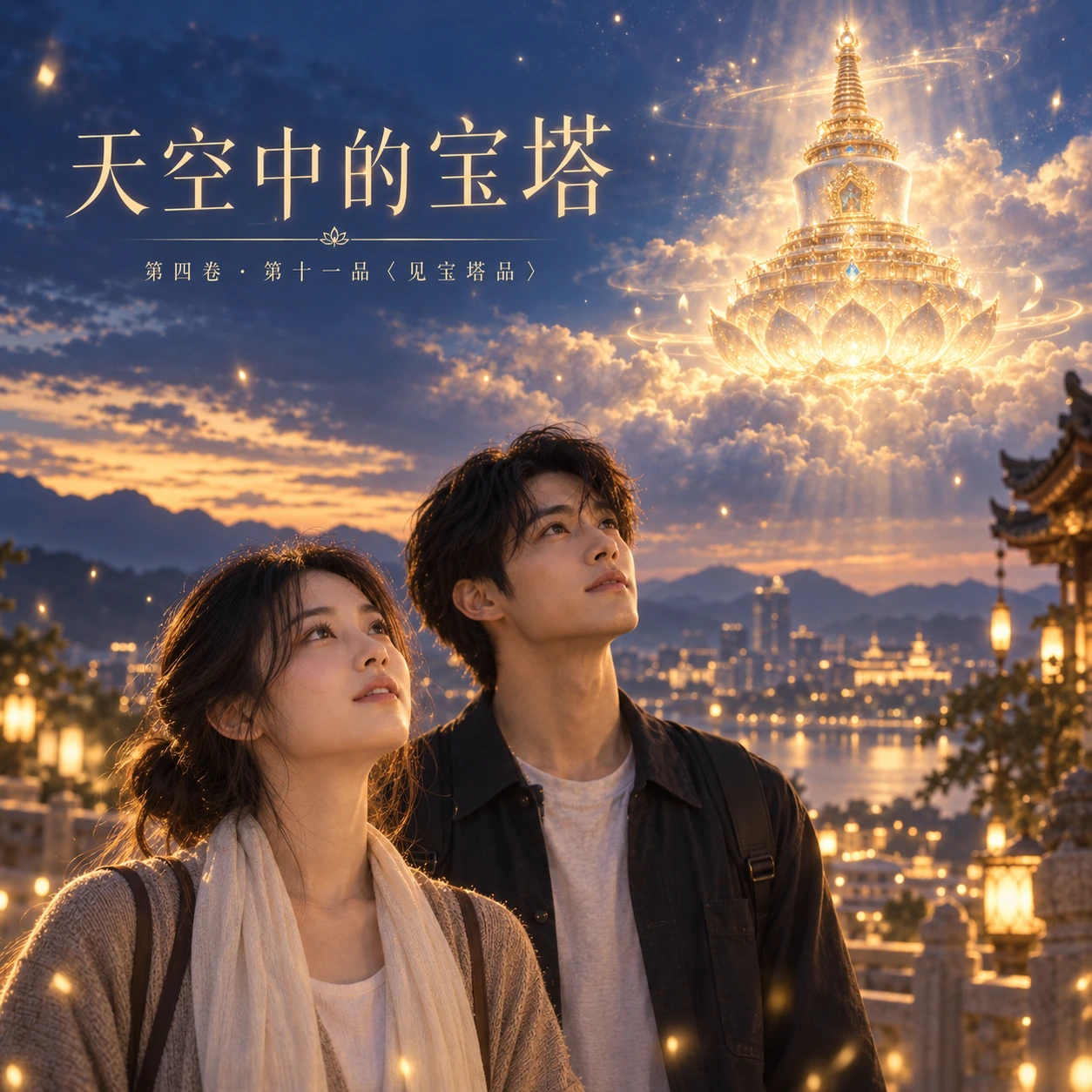 天空中的寶塔